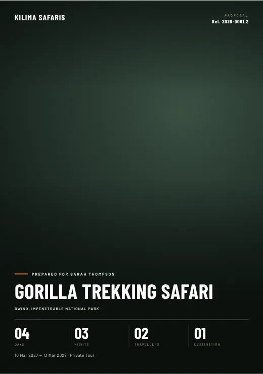 Expedition proposal cover